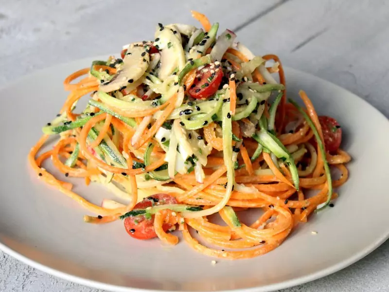 Spaghettis de légumes (CUISINE)