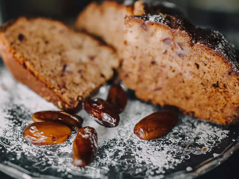 Salted Rosemary Almond Date Cake Gluten Free Paleo | Recipe | Craving4More