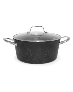 THE ROCK by Starfrit 060742-002-NEW1 One Pot 7.2-Quart Stock Pot with Lid 