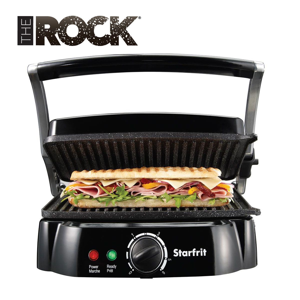 Grill panini en inox GRILL PANINI TOASTER CUISTANCE Option