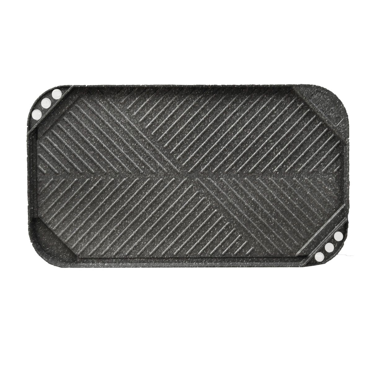 Starfrit The Rock 19.5 x 11 Reversible Grill and Griddle - Black