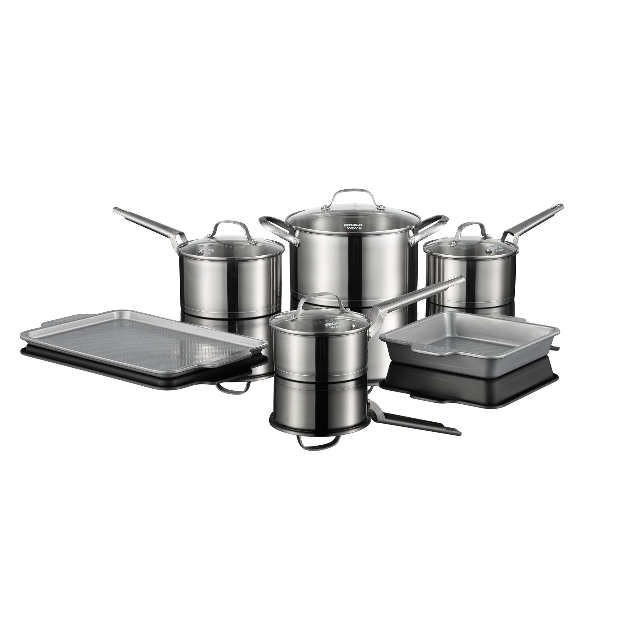 The Rock by Starfrit 10-Piece Cookware Set