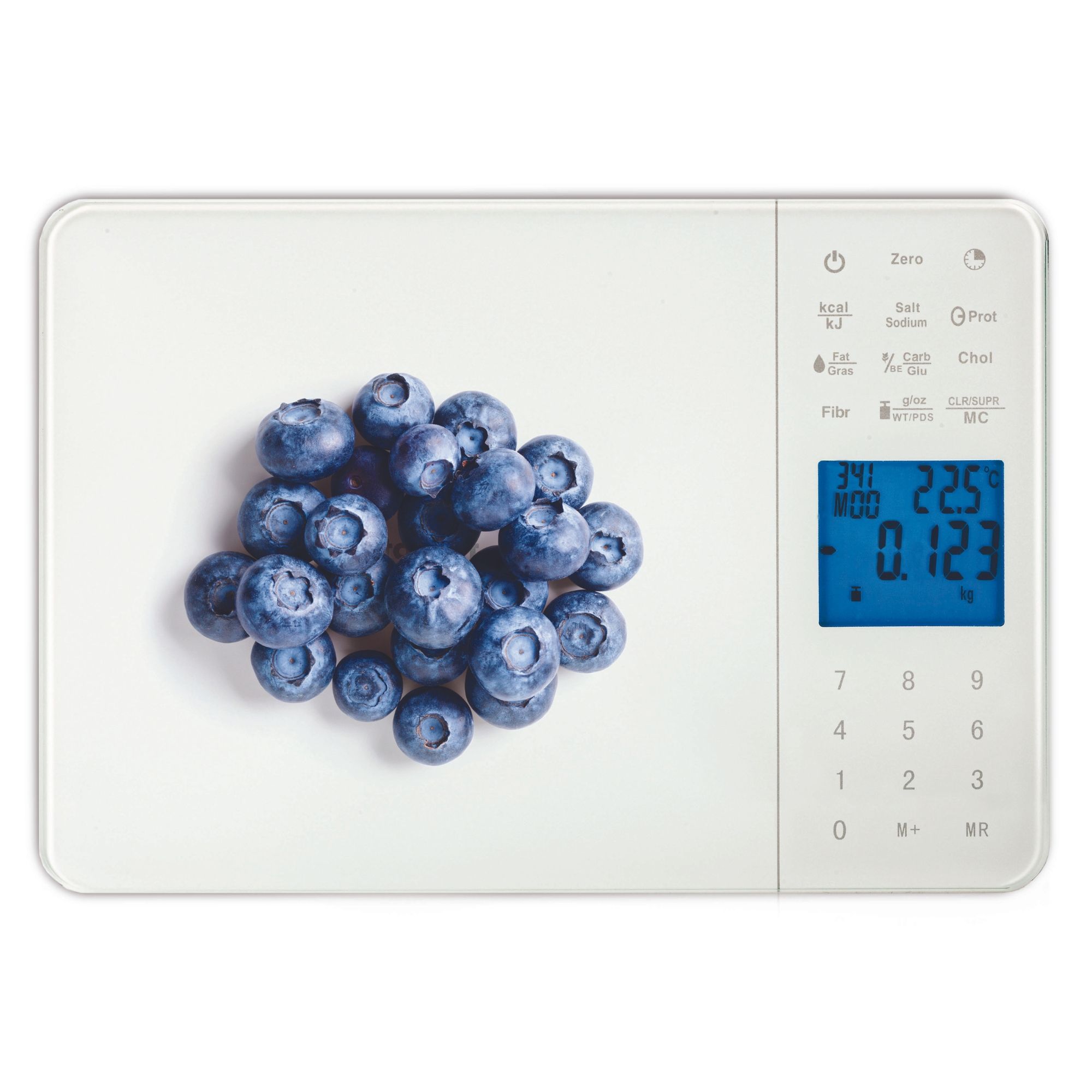 Blue kitchen scales best sale