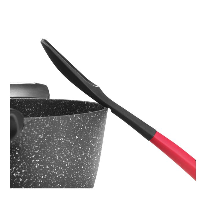 Starfrit Small Silicone Spatula, Red/Grey