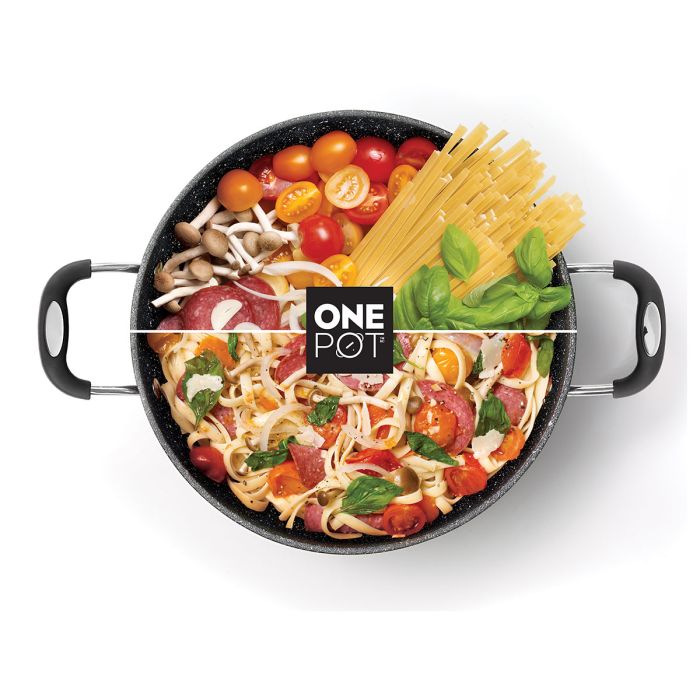44cm Marble Dutch Oven Non-Stick High Quality – R & B Import