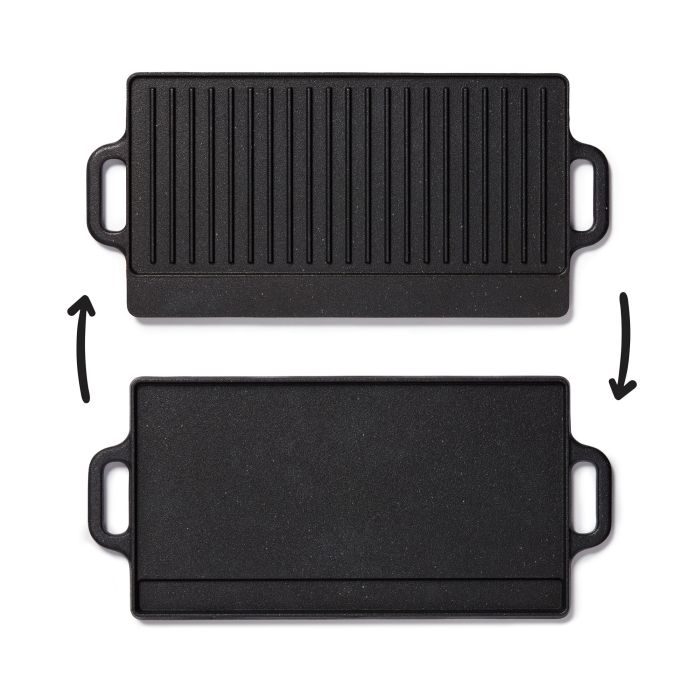 The Rock Cast Iron Reversible Grill/Griddle
