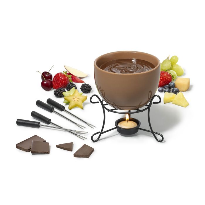 Gourmet BISTRO - Ensemble à fondue au chocolat pour 4 personnes